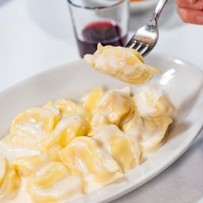 Cappelletti al formaggio di fossa